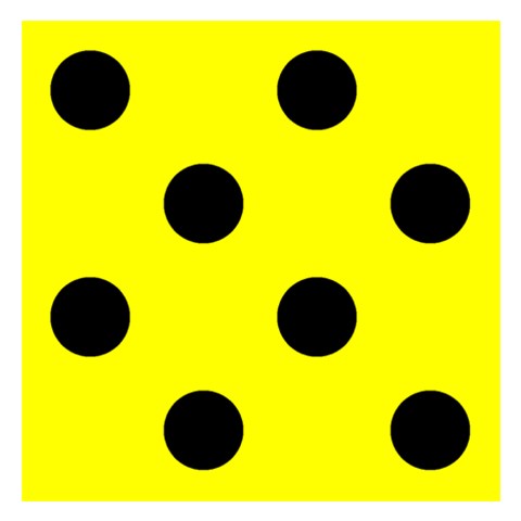 Polka Dots 3.75 x3.75  Memopad