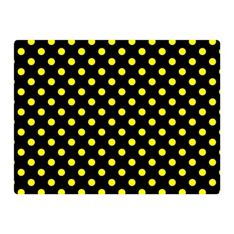 Polka Dots 35 x27  Blanket Back