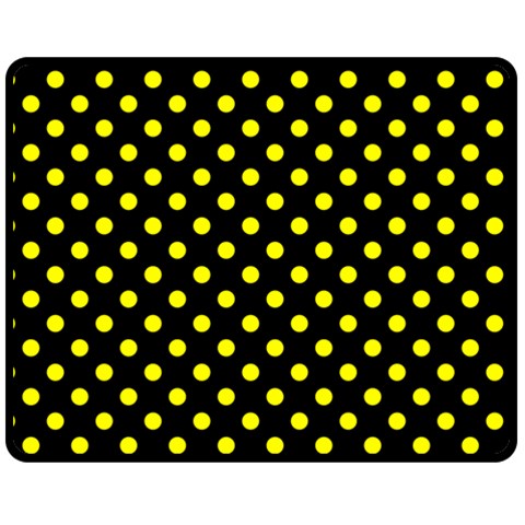 Polka Dots 60 x50  Blanket Front