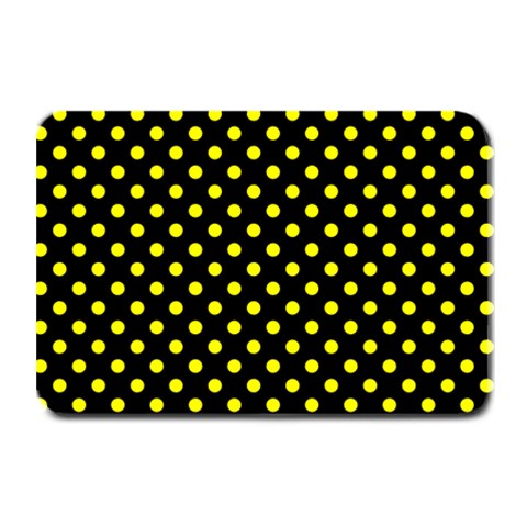 Polka Dots 18 x12  Plate Mat