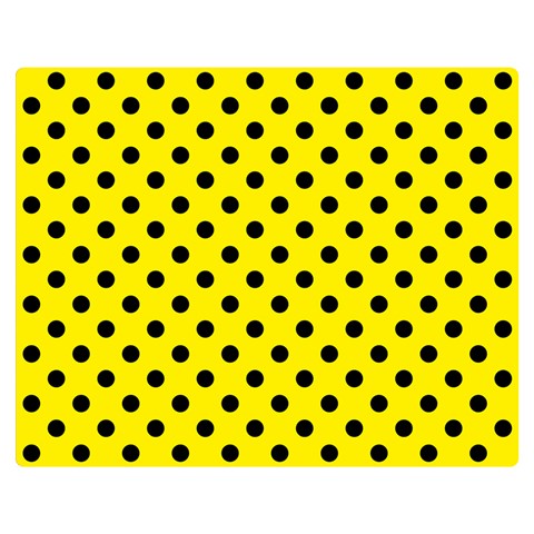 Polka Dots 60 x50  Blanket Front