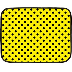 Polka Dots 35 x27  Blanket Back