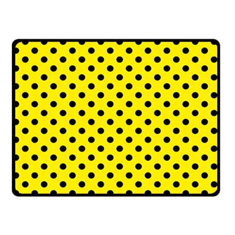 Polka Dots 45 x34  Blanket Front