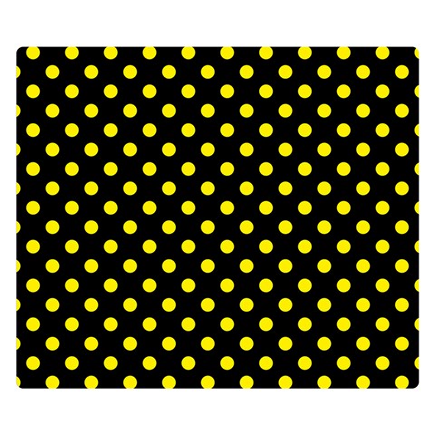 Polka Dots 50 x40  Blanket Front