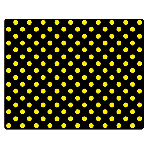 Polka Dots 60 x50  Blanket Front