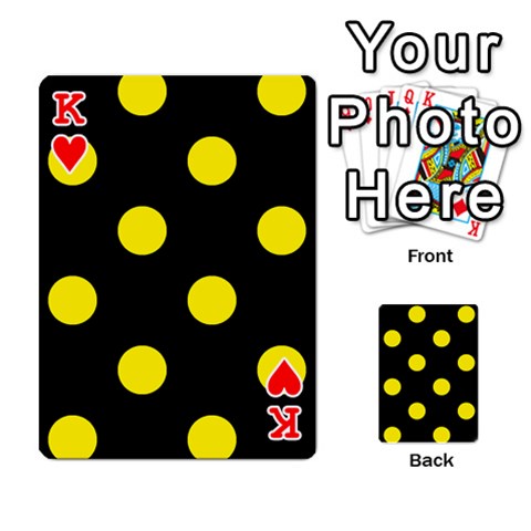 King Polka Dots Front - HeartK