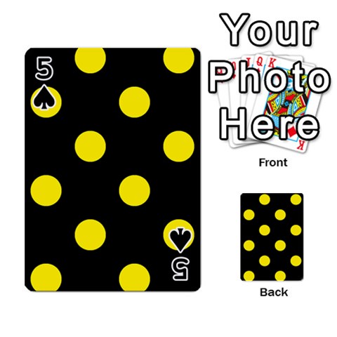 Polka Dots Front - Spade5