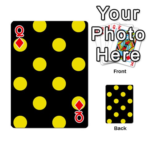 Queen Polka Dots Front - DiamondQ
