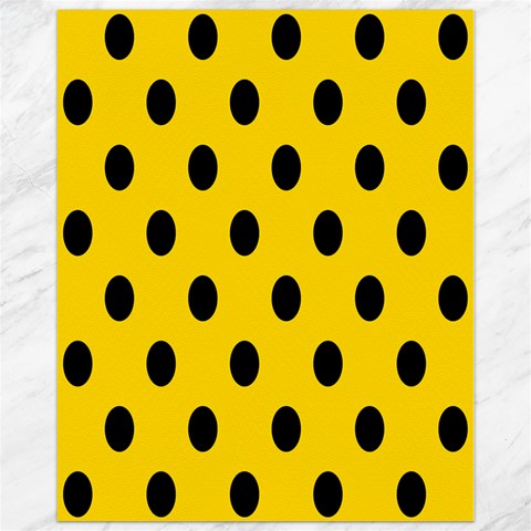 Polka Dots 10.95 x13.48  Canvas - 1