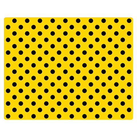 Polka Dots 60 x50  Blanket Front