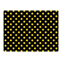 Polka Dots 35 x27  Blanket Back