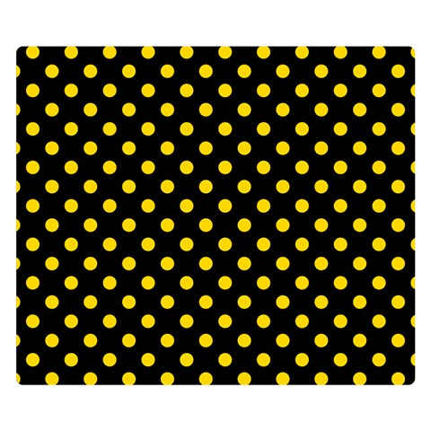 Polka Dots 50 x40  Blanket Front