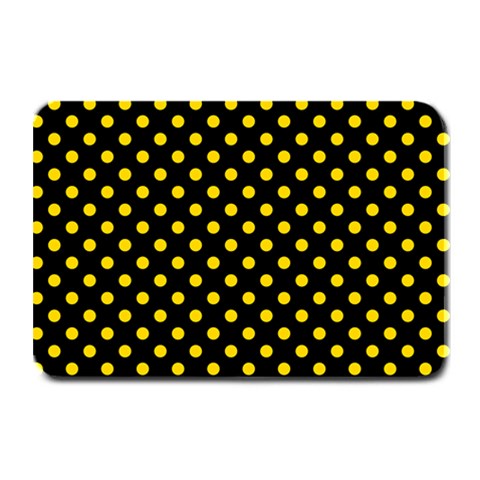 Polka Dots 18 x12  Plate Mat