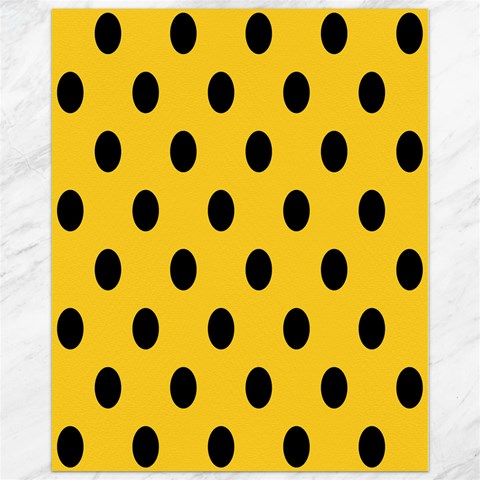 Polka Dots 10.95 x13.48  Canvas - 1