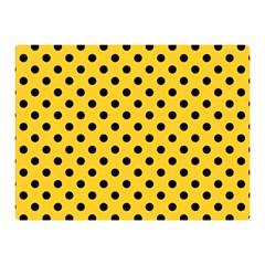 Polka Dots 35 x27  Blanket Front