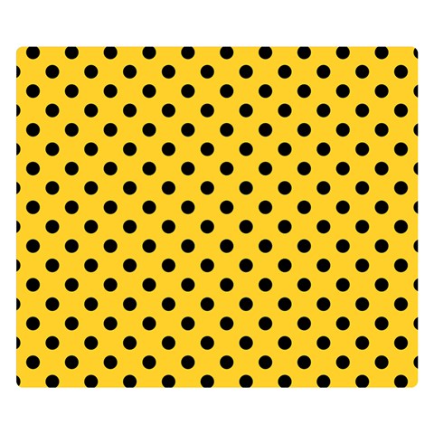Polka Dots 50 x40  Blanket Front