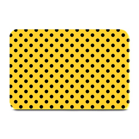 Polka Dots 18 x12  Plate Mat