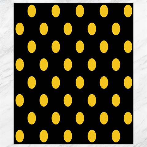 Polka Dots 8.15 x9.66  Canvas - 1