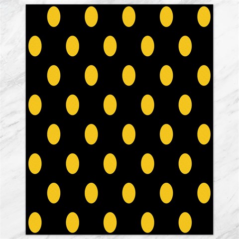 Polka Dots 10.95 x13.48  Canvas - 1