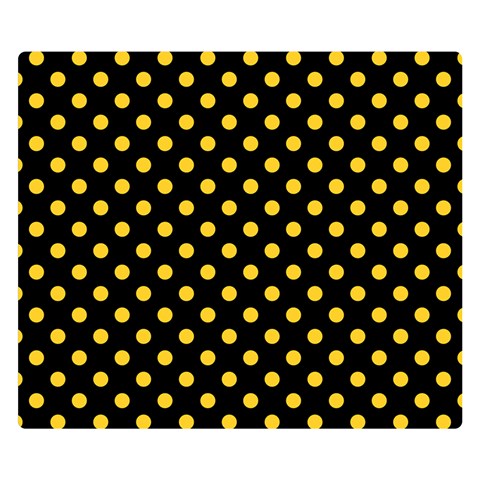 Polka Dots 50 x40  Blanket Front