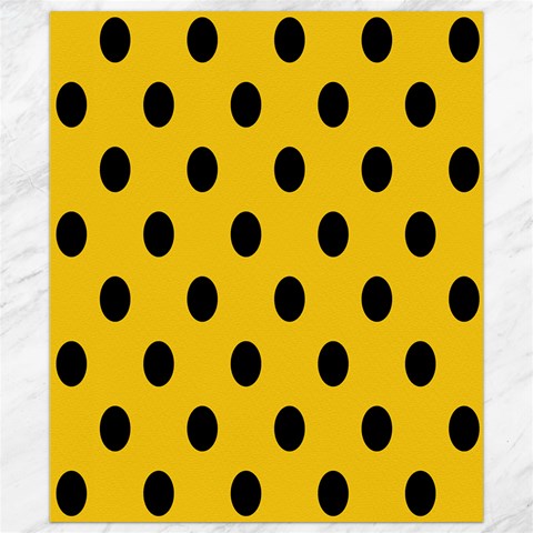 Polka Dots 8.15 x9.66  Canvas - 1