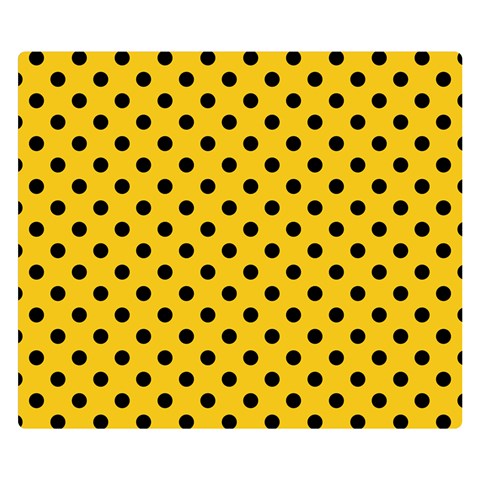 Polka Dots 50 x40  Blanket Front