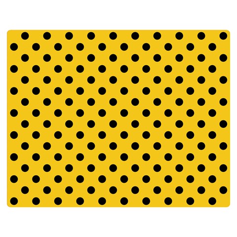 Polka Dots 60 x50  Blanket Front