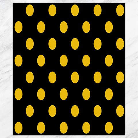 Polka Dots 8.15 x9.66  Canvas - 1