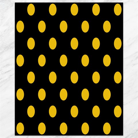 Polka Dots 10.95 x13.48  Canvas - 1