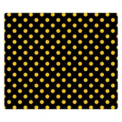 Polka Dots 50 x40  Blanket Back
