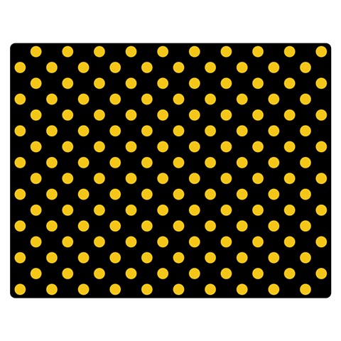 Polka Dots 60 x50  Blanket Front