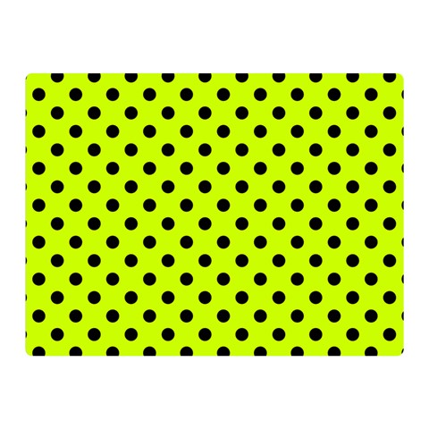 Polka Dots 35 x27  Blanket Back