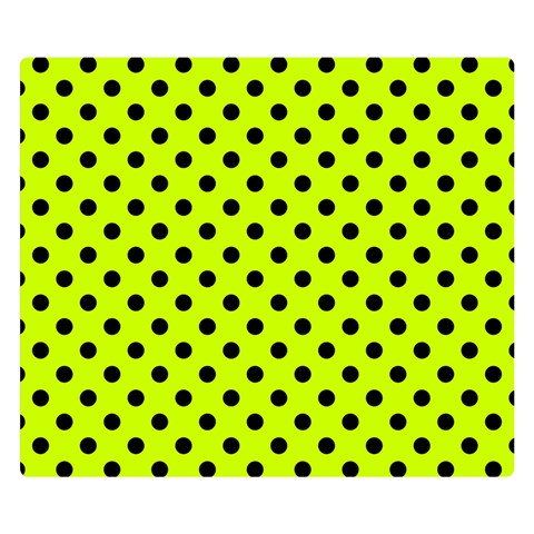 Polka Dots 50 x40  Blanket Back