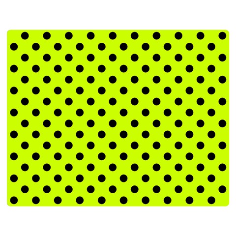Polka Dots 60 x50  Blanket Front