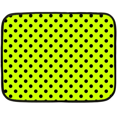 Polka Dots 35 x27  Blanket Front