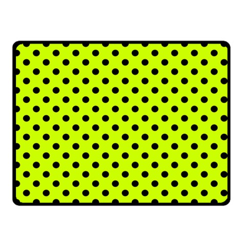 Polka Dots 45 x34  Blanket Back