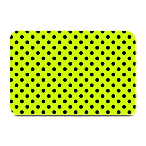 Polka Dots 18 x12  Plate Mat