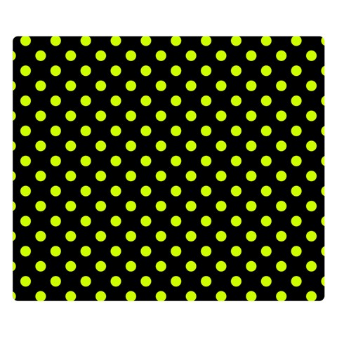 Polka Dots 50 x40  Blanket Front