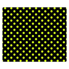 Polka Dots 50 x40  Blanket Back