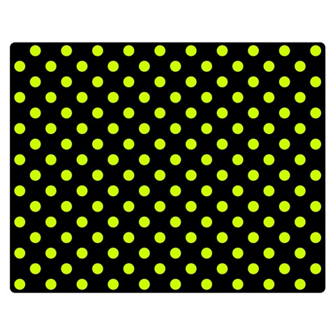 Polka Dots 60 x50  Blanket Front