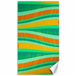 Green and orange decorative design Canvas 40  x 72  