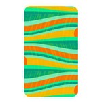 Green and orange decorative design Memory Card Reader