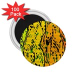 Gentle yellow abstract art 2.25  Magnets (100 pack) 