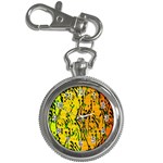 Gentle yellow abstract art Key Chain Watches