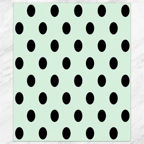 Polka Dots 8.15 x9.66  Canvas - 1
