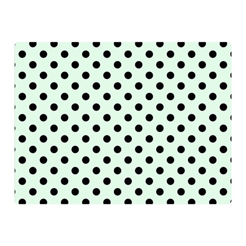 Polka Dots 35 x27  Blanket Front