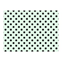 Polka Dots 35 x27  Blanket Front