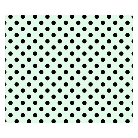 Polka Dots 50 x40  Blanket Front
