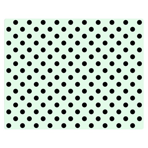 Polka Dots 60 x50  Blanket Front
