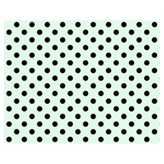 Polka Dots 60 x50  Blanket Back